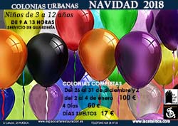 Actividades de arte para niños Navidad 2018 en Huesca