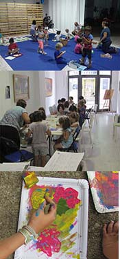 Colonias de arte. Verano 2018 en Espacio Arte